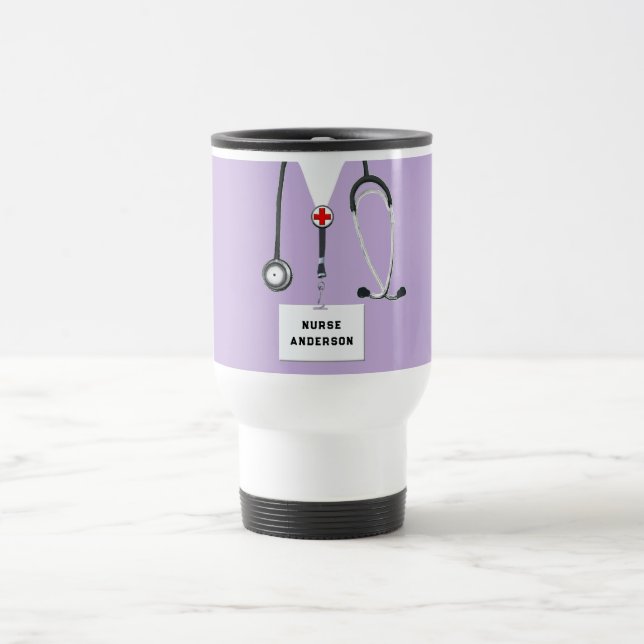 Caneca Térmica Enfermeira Novidade (Centro)