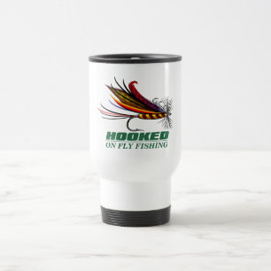 Caneca Térmica Enganchado na pesca com mosca