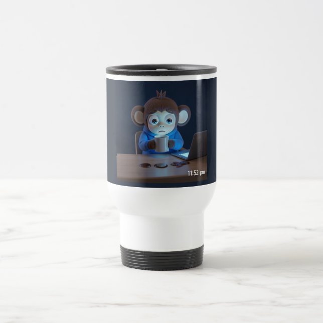 Caneca Térmica Engenheiro de Software com Ansiedade às 23:52 (Centro)
