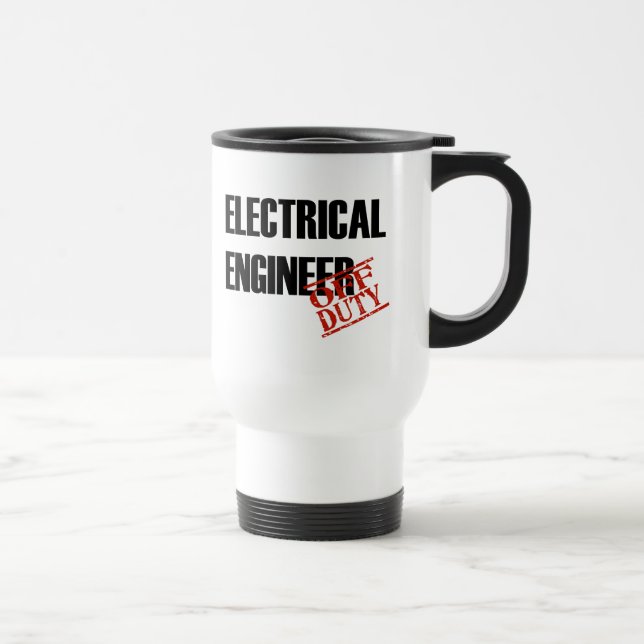 Caneca Térmica Engenheiro electrotécnico fora de serviço (Direita)