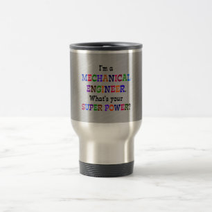 Caneca Térmica Engenheiro mecânico: Super potência