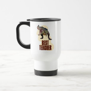 Caneca Térmica Engraçado Dinossaur Dino Melhor Professora