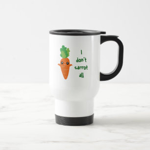 Caneca Térmica Engraçado eu não faço cenoura todos os desenhos