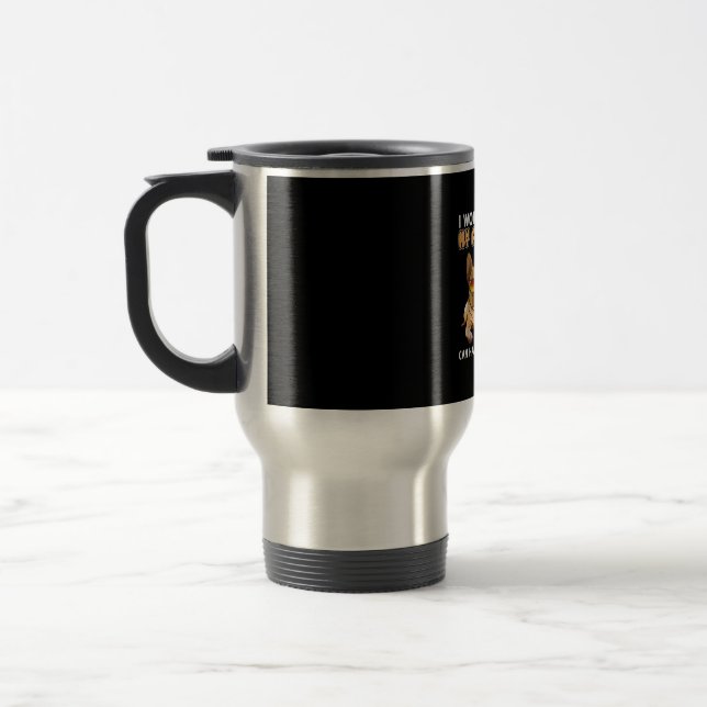 Caneca Térmica Engraçado francês Bulldog Lover (Esquerda)