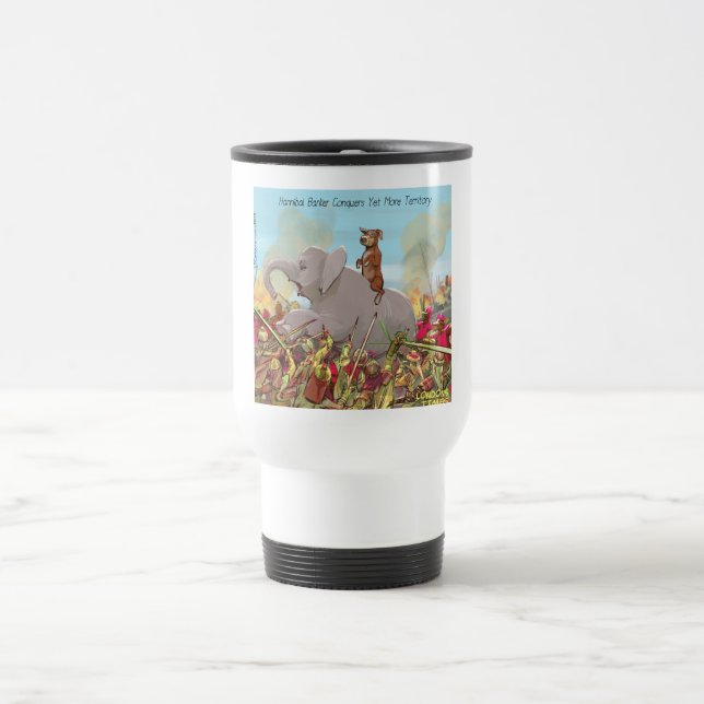 Caneca Térmica Engraçado Hânibal Barca Conquista Terra (Centro)