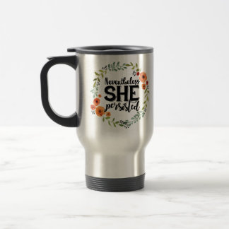 Caneca Térmica Engraçado não obstante persistiu meme bonito do