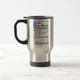 Caneca Térmica Engraçado Personalidade Excelente, Melhor Médico