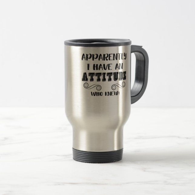 Caneca Térmica Engraçado Sarcástico Cita Garotas Adolescentes Ati (Frente Esquerda)