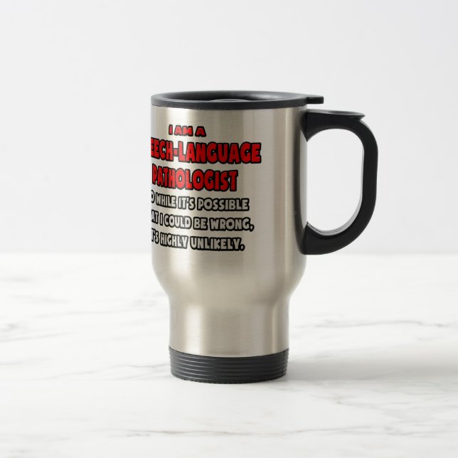 Caneca Térmica Engraçado SLP. Muito improvável (Direita)