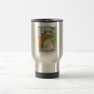 Caneca Térmica Enquanto isso, na Trilha do Órgão Camisetas engraç