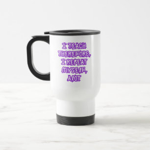 Caneca Térmica Ensino Por Isso, Repetirei-Me.