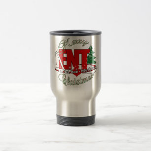 Caneca Térmica ENTENDIDO NATAL Otolaringologista OUVIR NARIZ