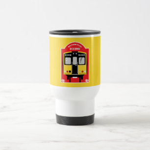 Caneca Térmica Entusiasta do trem ferroviário britânico