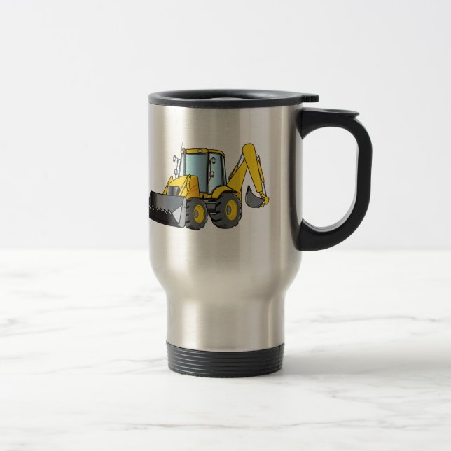 Caneca Térmica Equipamento pesado: Backhoe (Direita)