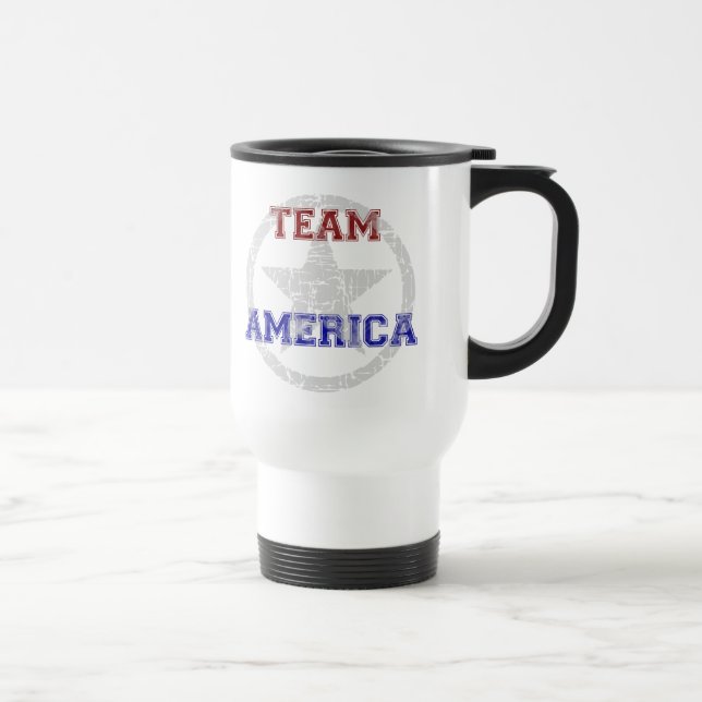 Caneca Térmica Equipe América (Direita)