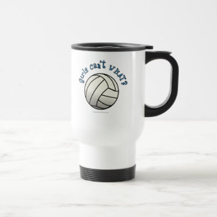 Caneca Térmica Equipe Branca de Voleibol