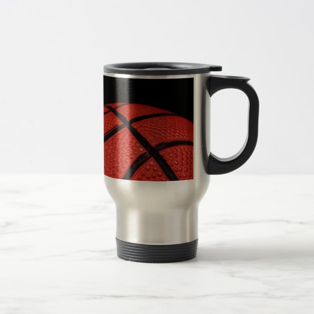Caneca Térmica Equipe de esporte de basquete (Direita)