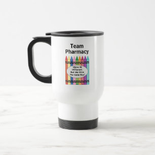 Caneca Térmica Equipe de técnicos de farmácia personalizados