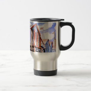 Caneca Térmica Eric Ravilious - Adelburgh,