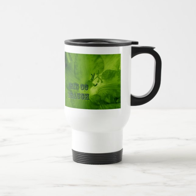 Caneca Térmica Erin Go Braugh Green Freesia Items (Direita)