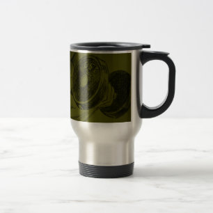 Caneca Térmica Esboço do Lápis de Malhação de Construção do Corpo