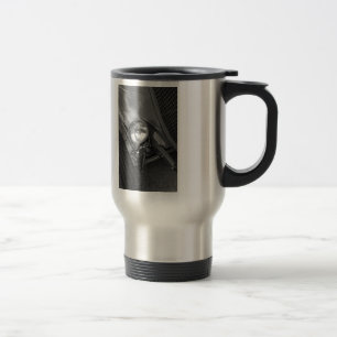 Caneca Térmica Escala de Cinza de Roadster de 1930