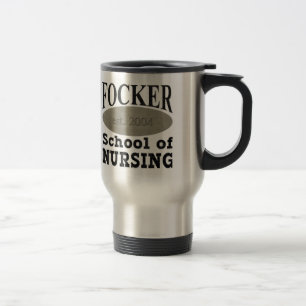 Caneca Térmica Escola de enfermagem de Focker engraçada