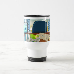 Caneca Térmica Escritório de Banqueiros Corporativos