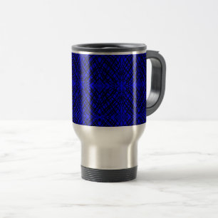 Caneca Térmica Escrivora Simples Inclinação Espelho Azul