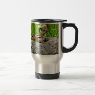 Caneca Térmica Esfregões e flores silvestres
