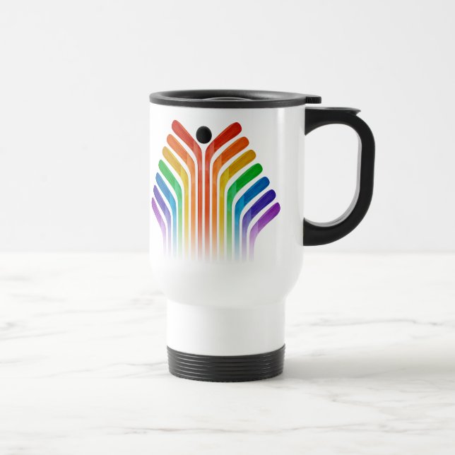 Caneca Térmica Espectro de Taco de Hóquei (Direita)