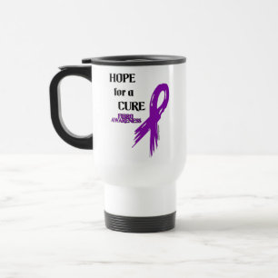 Caneca Térmica Esperança por um Friso Curto/Torno...Fibro