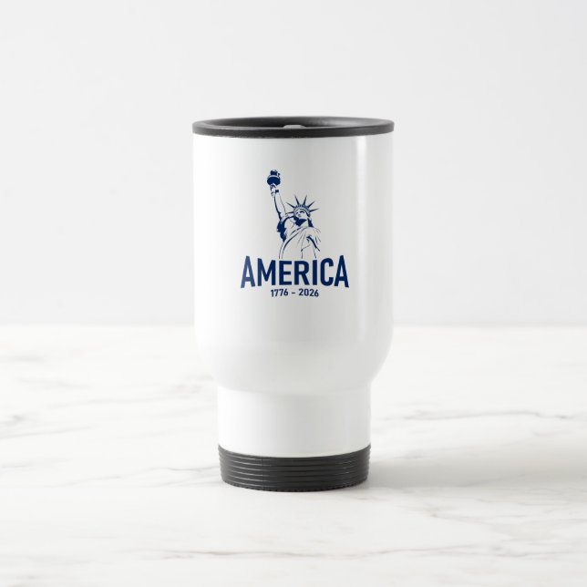 Caneca Térmica Espírito de liberdade 1776-2026 (Centro)