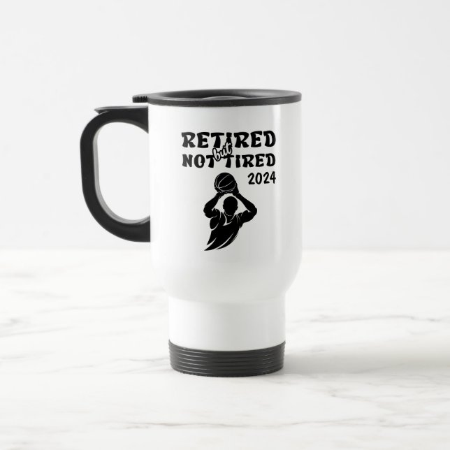 Caneca Térmica Esportes de basquetebol reformados, mas não cansad (Esquerda)
