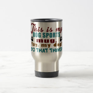 Caneca Térmica Esportes do cão