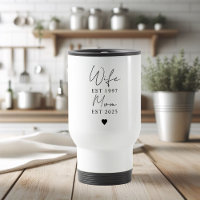 Esposa Mãe EST 2025 | Presente personalizado