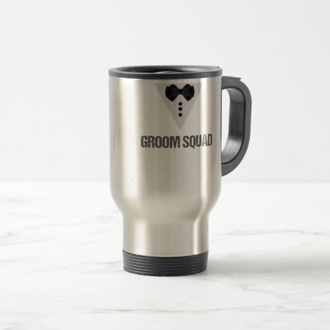 Caneca Térmica Esquadrão do Noivo (Frente Esquerda)