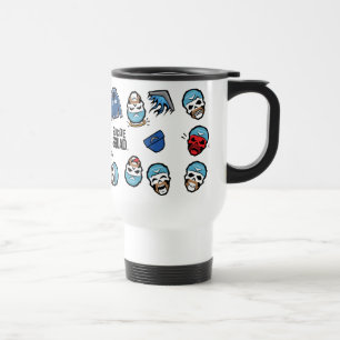 Caneca Térmica Esquadrão Suicida   Capitão Boomerang Emoji Patt