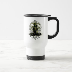 Caneca Térmica Esquadrão Suicida   Círculos Mágicos de Enchant