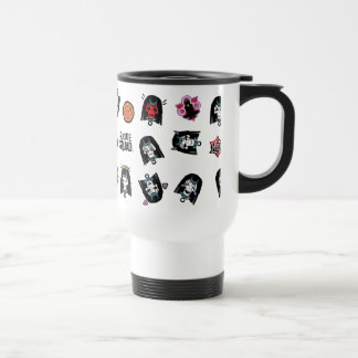 Caneca Térmica Esquadrão Suicida | Padrão Enchantress Emoji