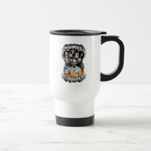 Caneca Térmica Esquadrão Suicida Task Force X Tatuagem Tribal