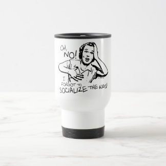 Caneca Térmica Esqueceu a socialização