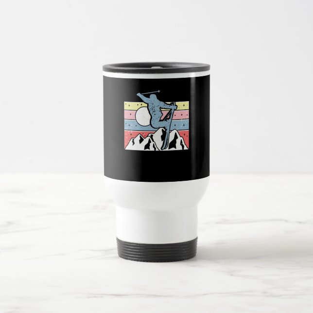Caneca Térmica Esqui Retro (Centro)