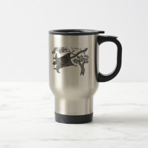Caneca Térmica Esquilo de vôo dos 1800s do vintage - planador do