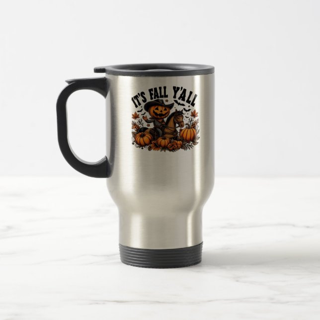 Caneca Térmica Está no outono... ano do retrocesso. (Esquerda)