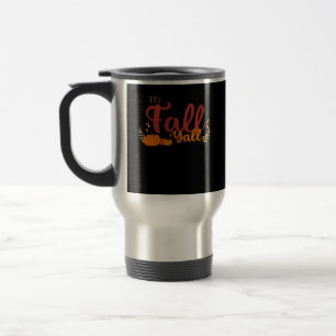 Caneca Térmica Está no outono Todos Os Pumpkins e Cogumelos Desi
