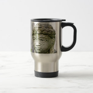 Caneca Térmica estátua de cabeça de Buda