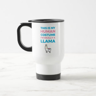 Caneca Térmica Este É O Meu Figurino Humano - Llama Edition I