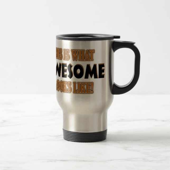 Caneca Térmica Este é o que os olhares impressionantes gostam (Direita)