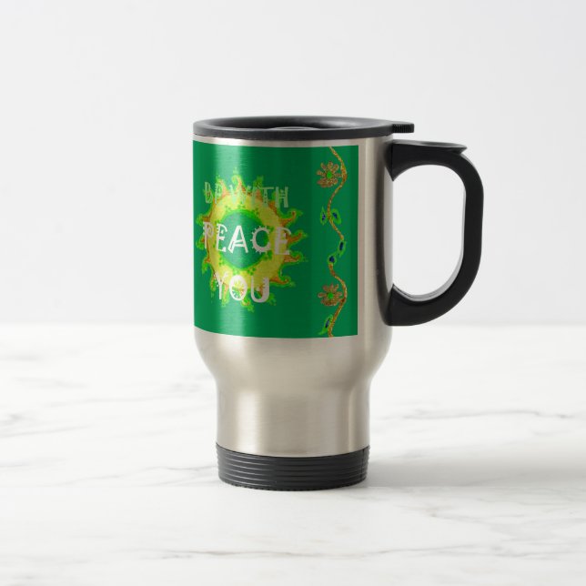Caneca Térmica Esteja Com A Paz (Direita)